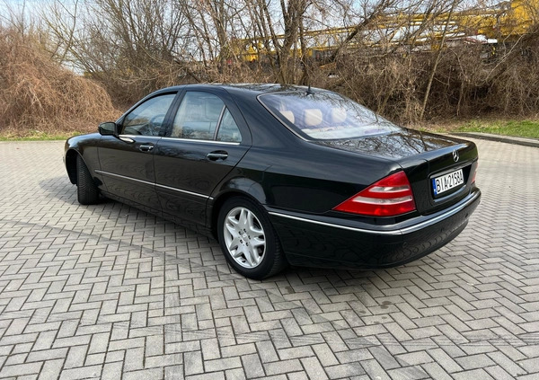 Mercedes-Benz Klasa S cena 34900 przebieg: 162000, rok produkcji 2000 z Białystok małe 781